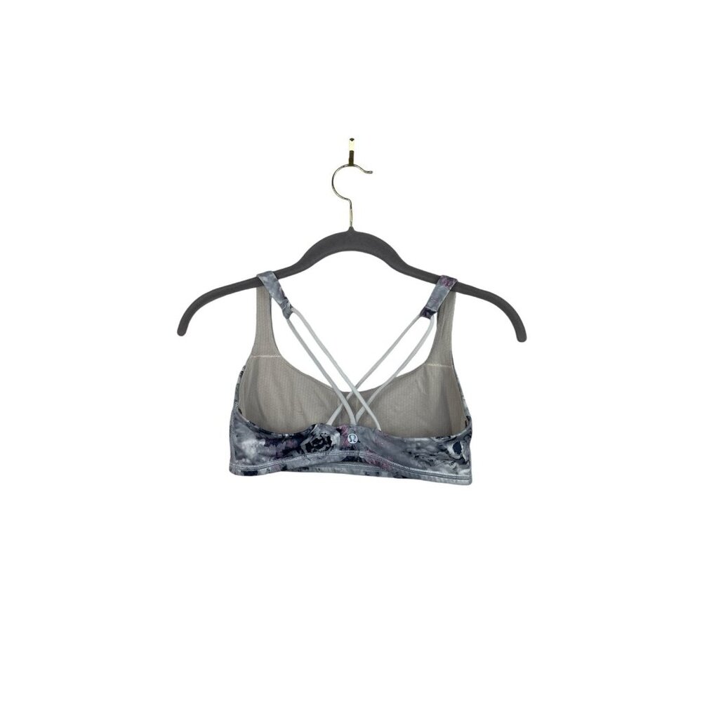 Lululemon Free To Be Sports Bra Purple/Grey Size 6 - Picture 3 of 5